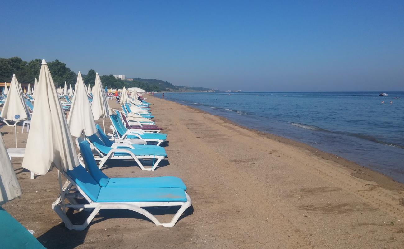 Photo de Yalova Plaji avec sable brun de surface