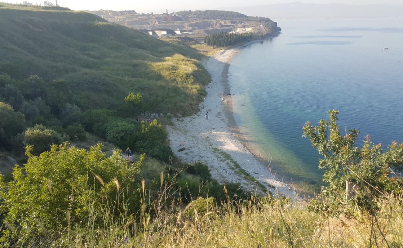 Photo de Darica beach III avec galets beige de surface
