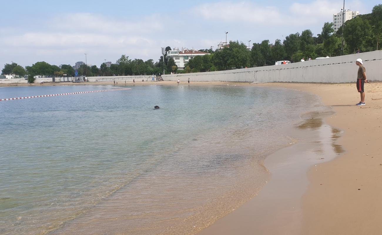 Photo de Caddebostan beach II avec sable brun de surface