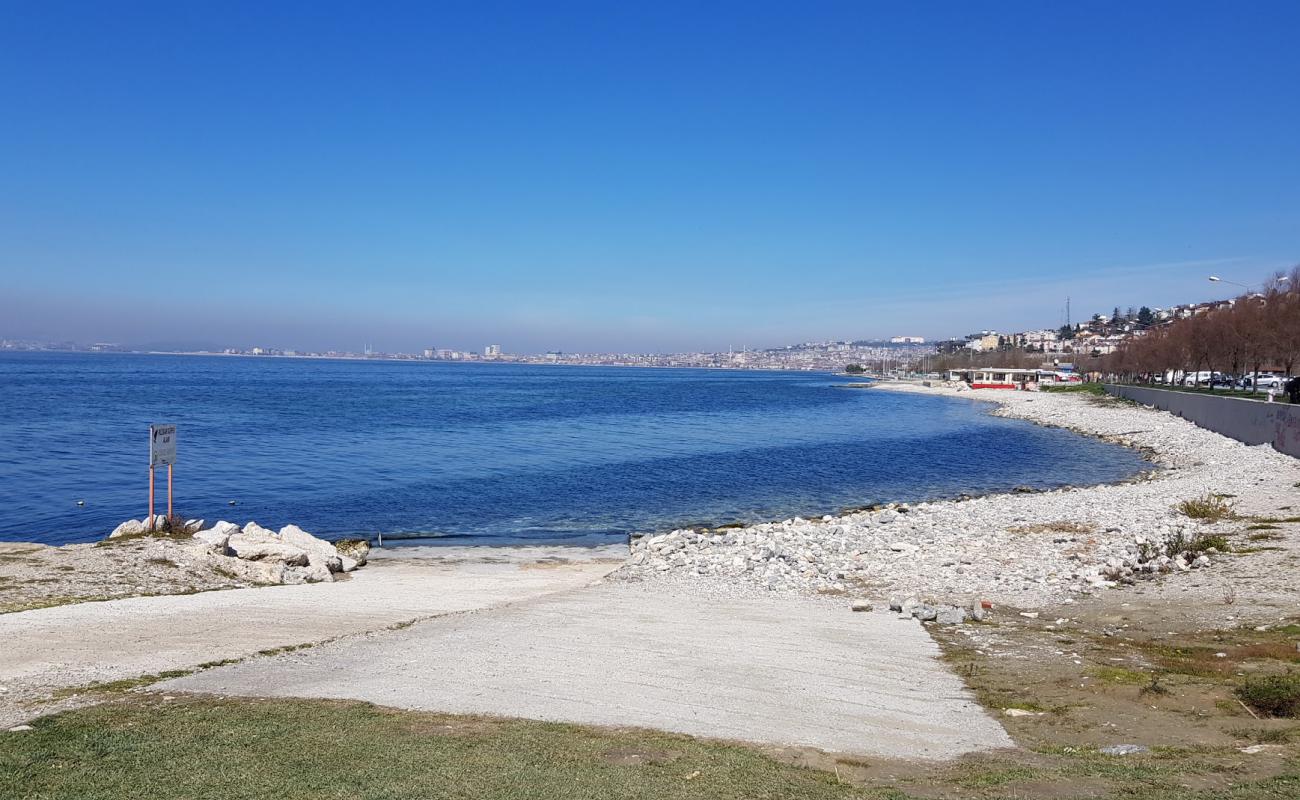 Photo de Gurpinar beach II avec galets beige de surface