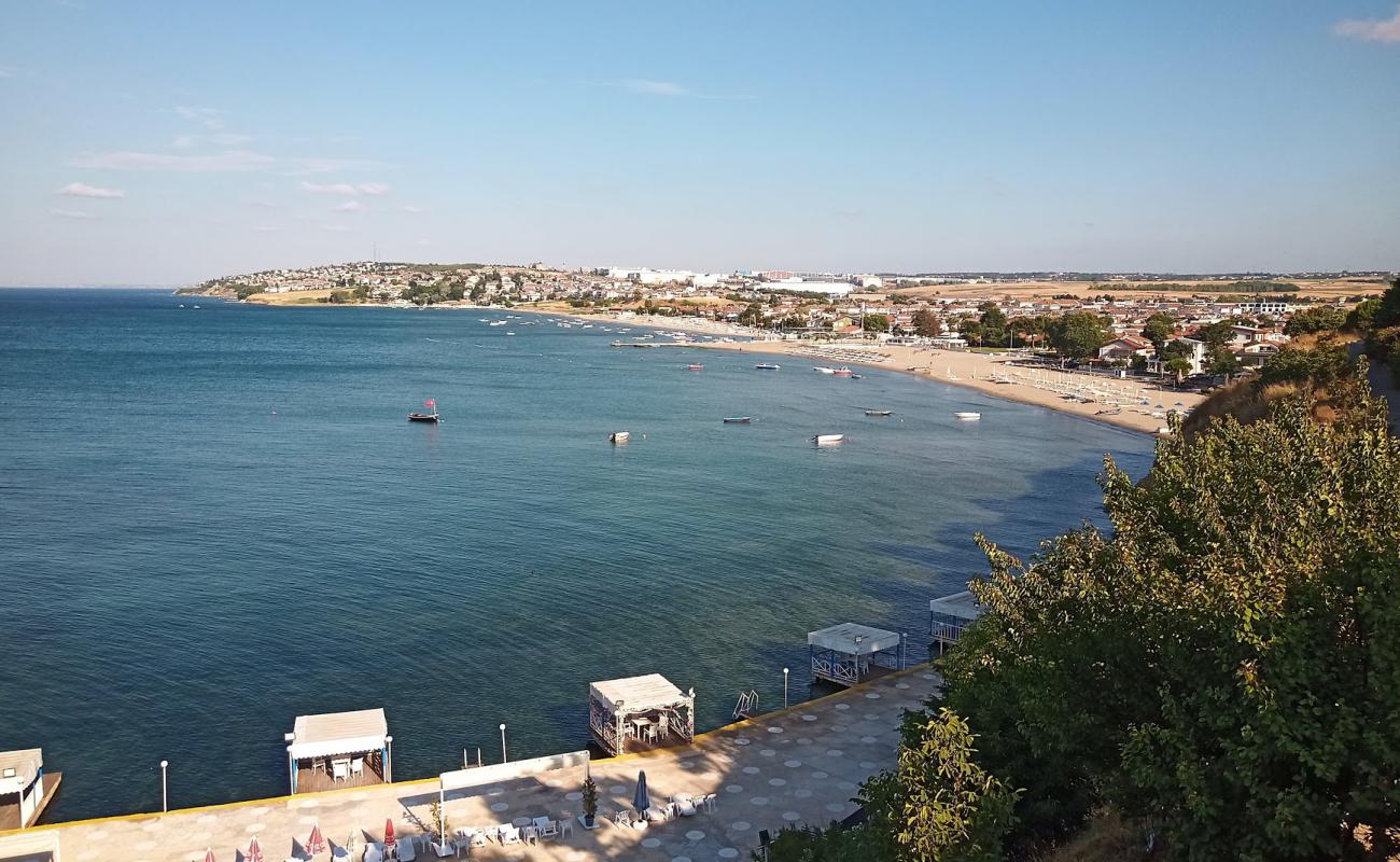 Photo de Camcioglu beach II avec sable brun de surface