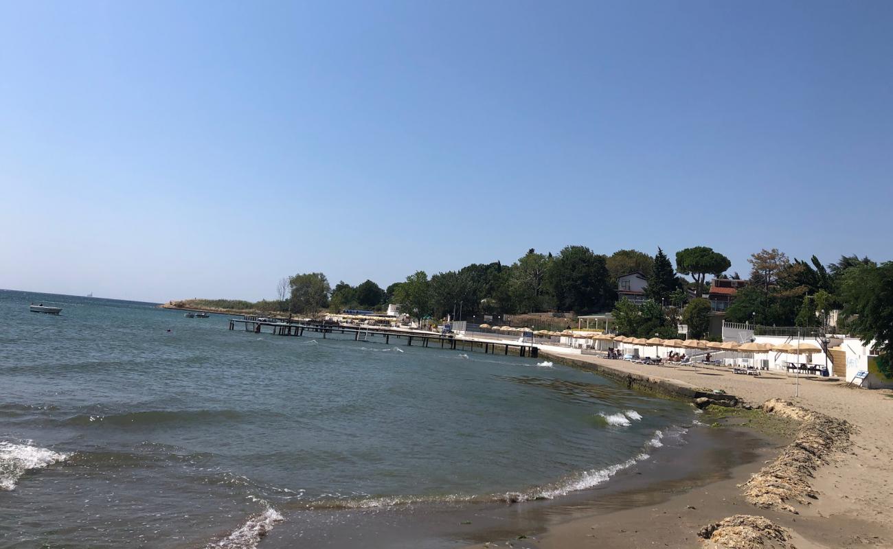 Photo de Camcioglu beach avec surface béton pavée de surface