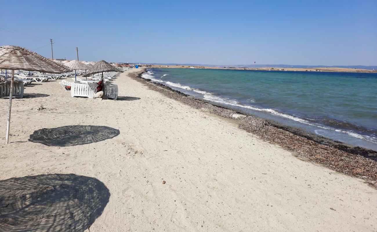 Photo de Plage de Bolayir avec sable lumineux de surface