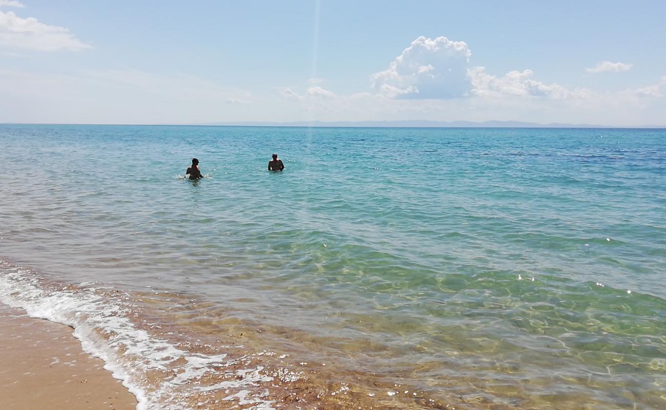 Photo de Gulcavus vllage beach avec sable lumineux de surface