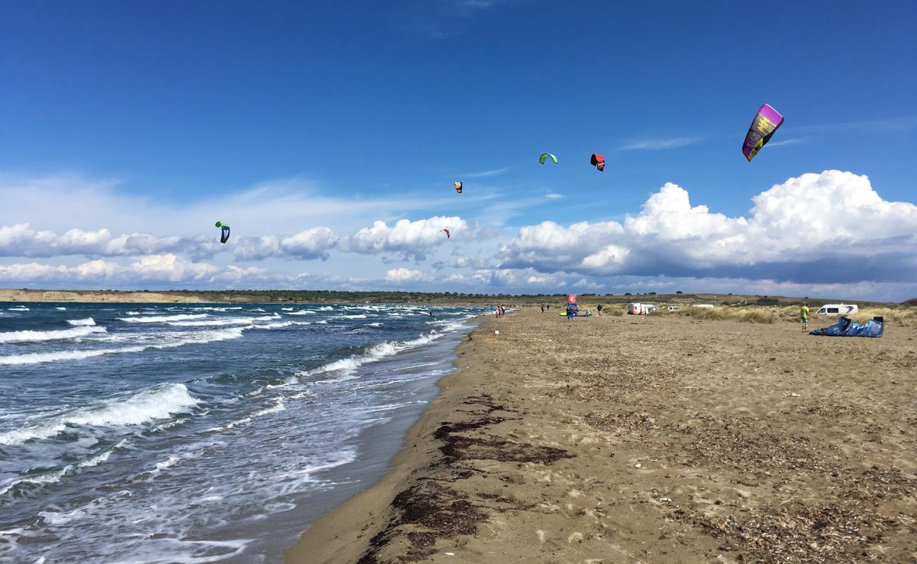 Photo de Kite beach avec sable lumineux de surface