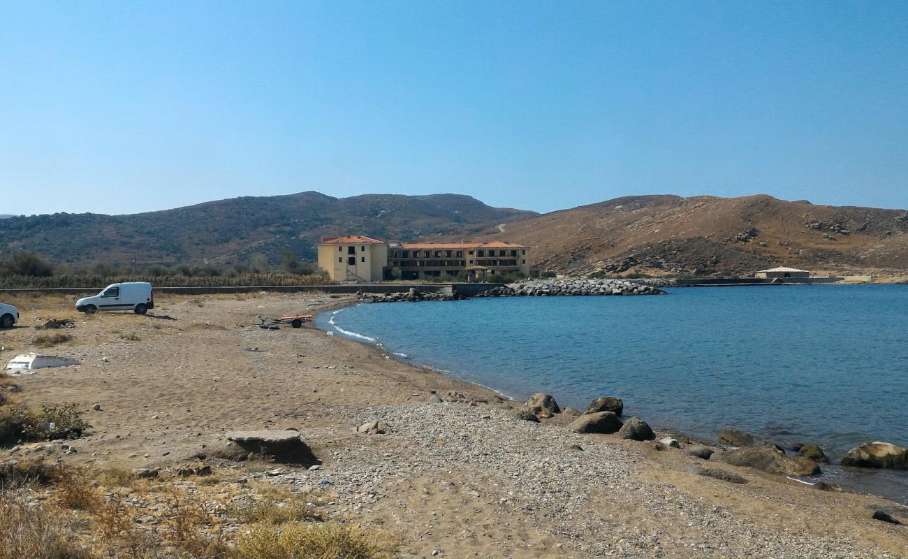 Photo de Kalekoy Harbor beach avec sable brun avec roches de surface