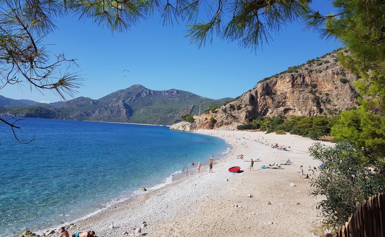 Photo de Plage de Kidrak avec caillou fin clair de surface