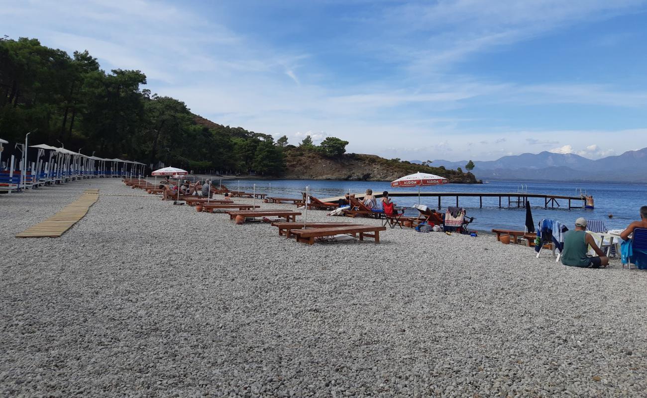 Photo de Büyük Samanlık Plajı avec galets beige de surface