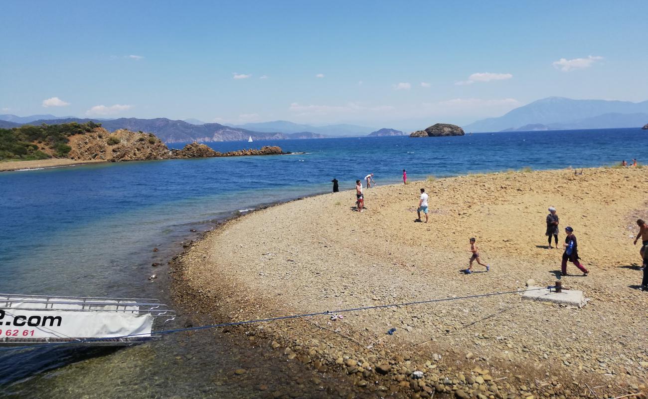 Photo de Emir Vargun avec galets bruns de surface