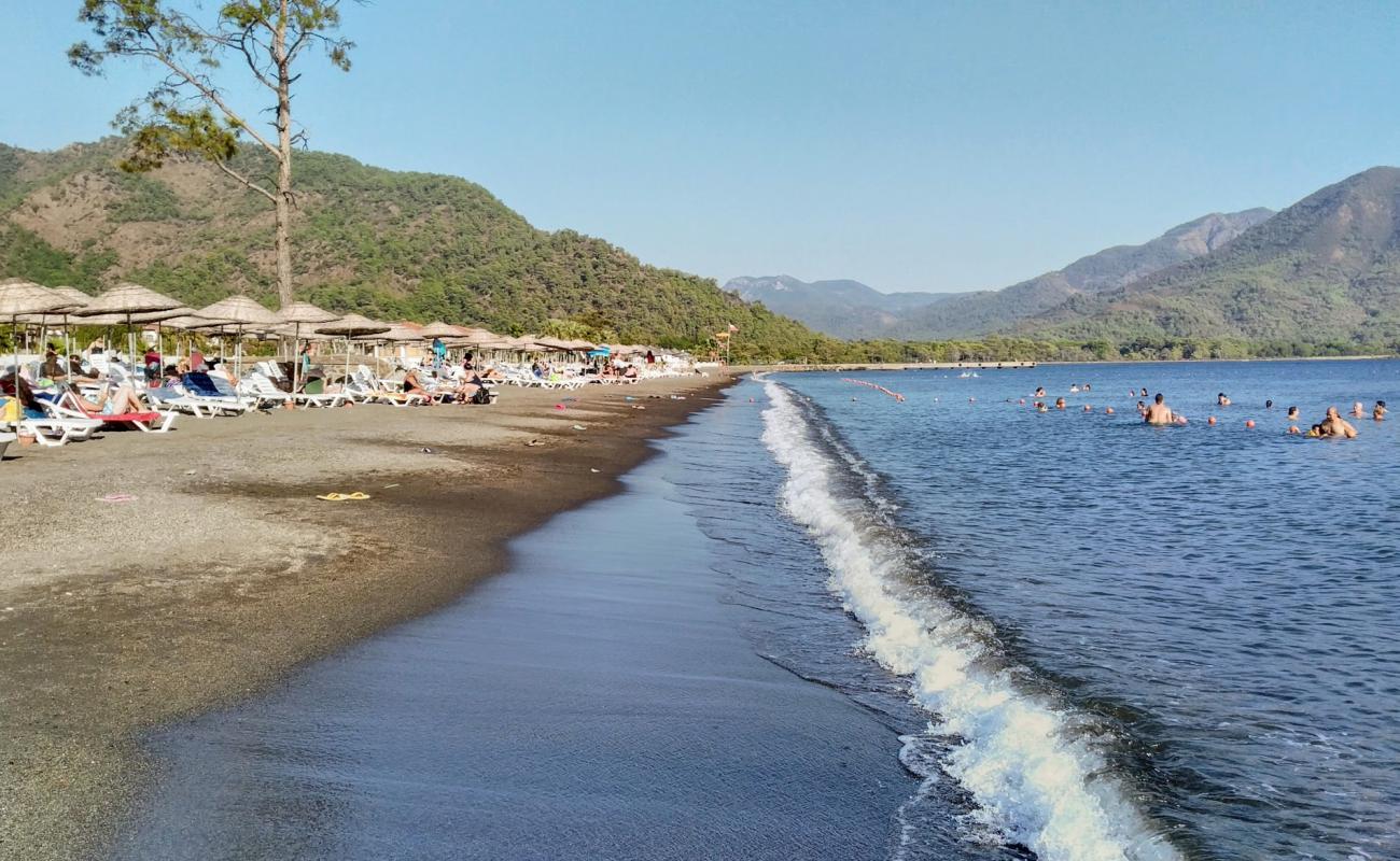 Photo de Sultaniye beach avec petits galets gris de surface