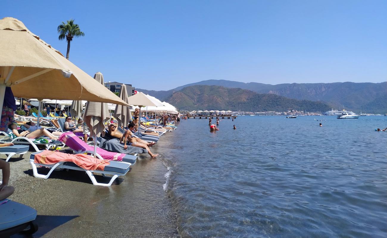 Photo de Marmaris Plaji II avec sable beige de surface