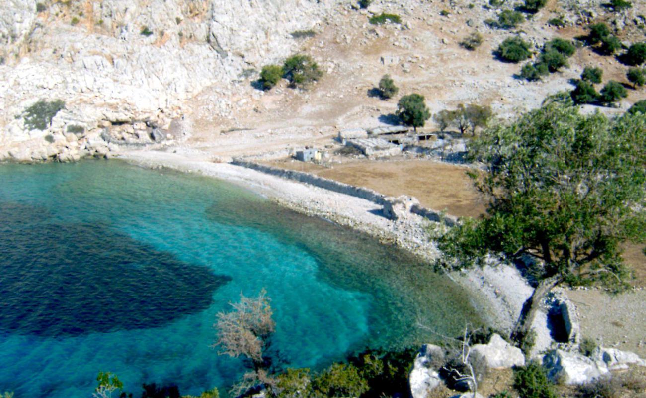 Photo de Mersin Burnu II avec sable gris & rochers de surface