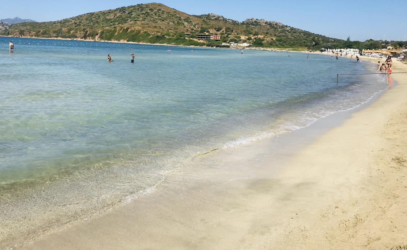 Photo de Karaincir beach avec sable lumineux de surface