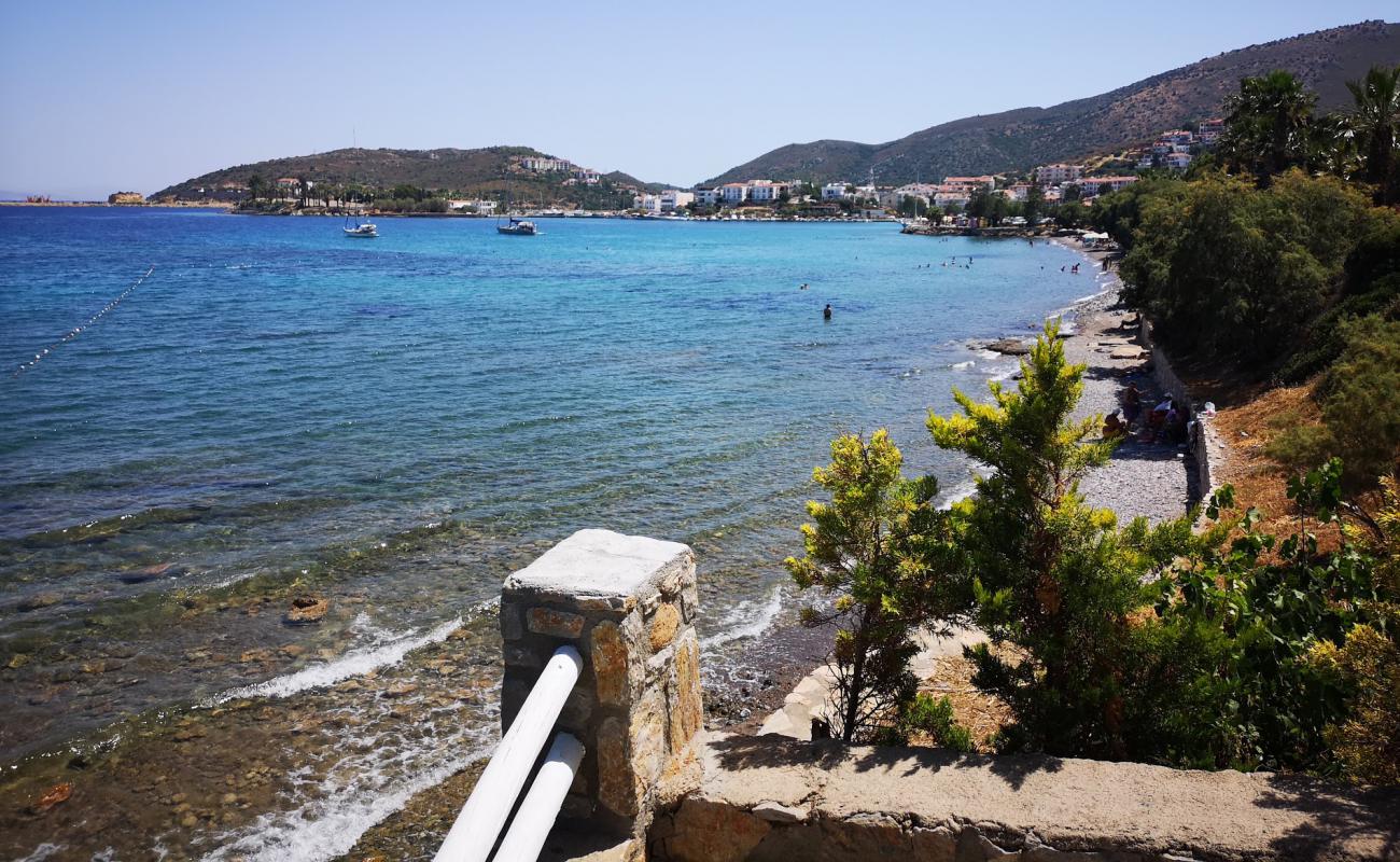 Photo de Datca beach avec caillou gris de surface