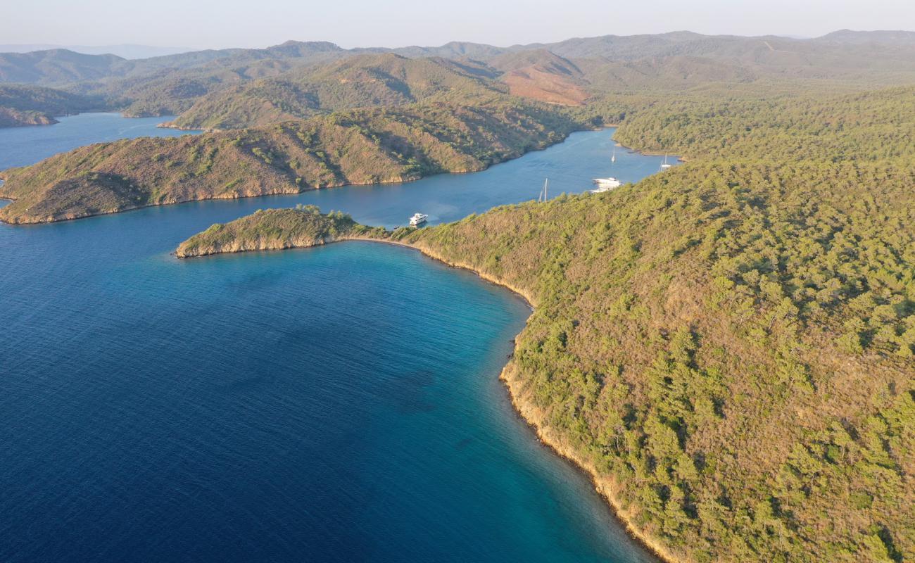 Photo de Hisaronu beach VIII avec caillou gris de surface