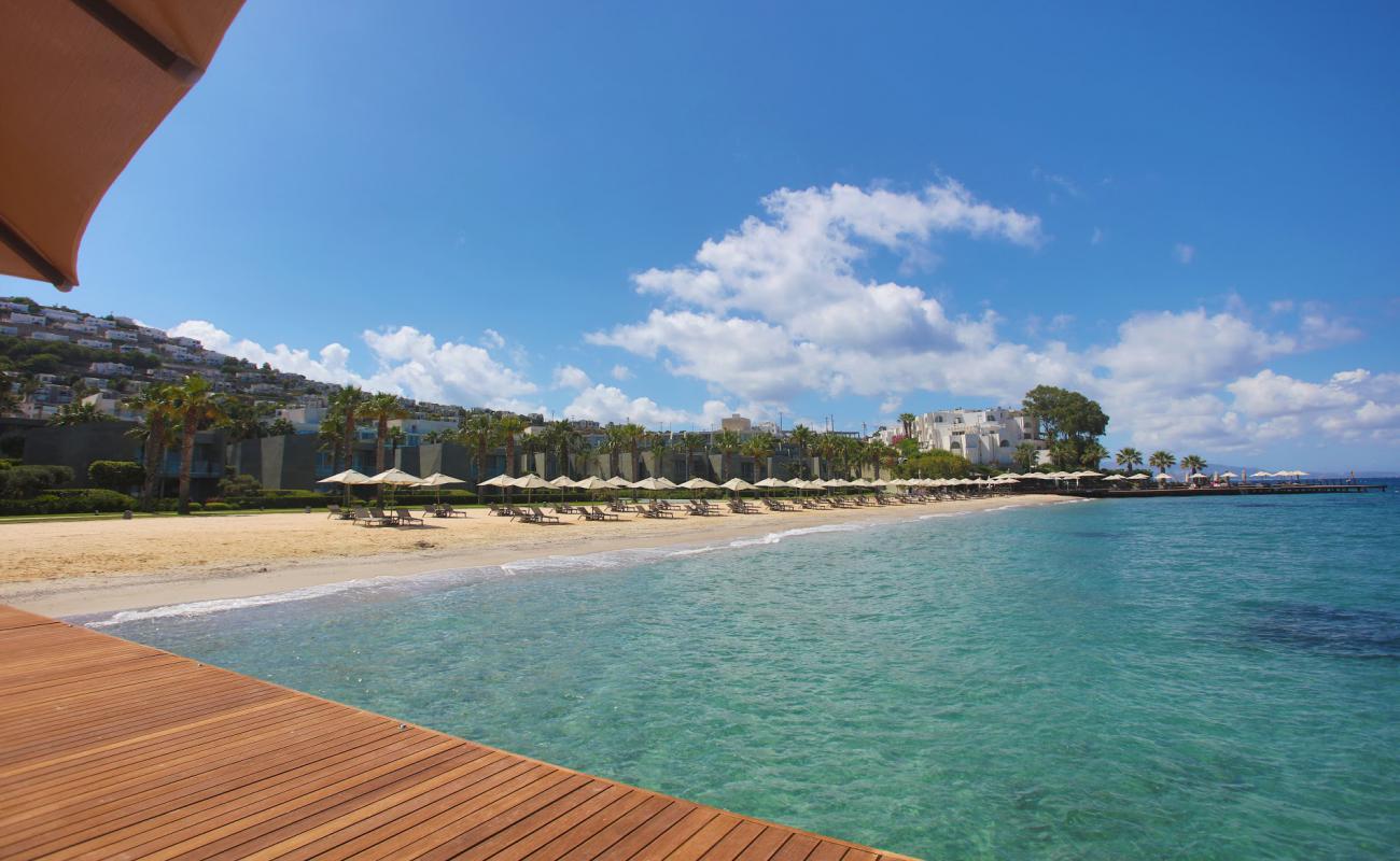 Photo de Plage du Swissotel avec sable fin et lumineux de surface