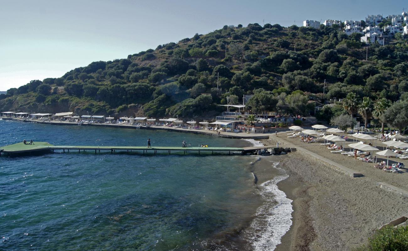 Photo de Saklikoy beach avec sable lumineux de surface