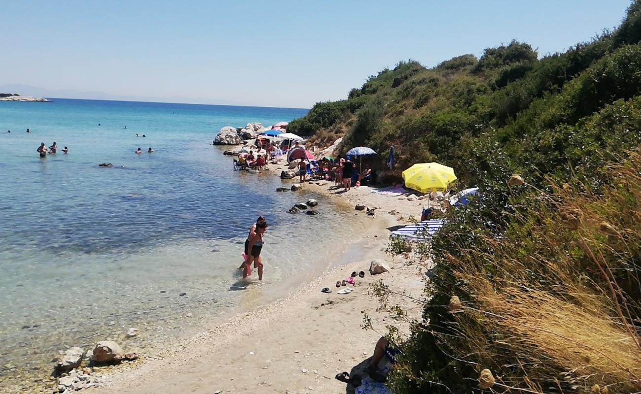 Photo de Cennetkoy beach avec sable clair avec caillou de surface