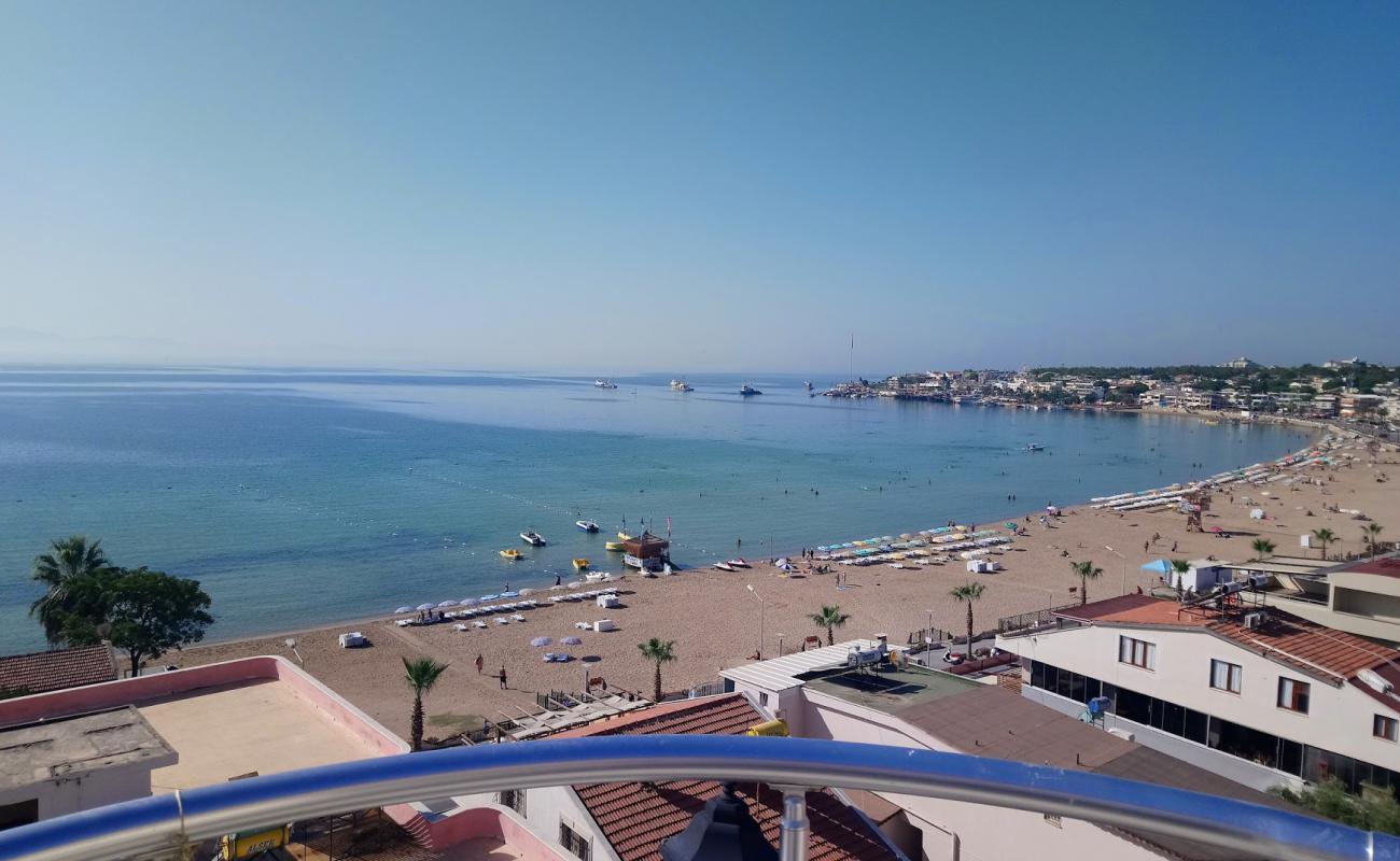 Photo de Plage d'Altinkum avec sable fin et lumineux de surface