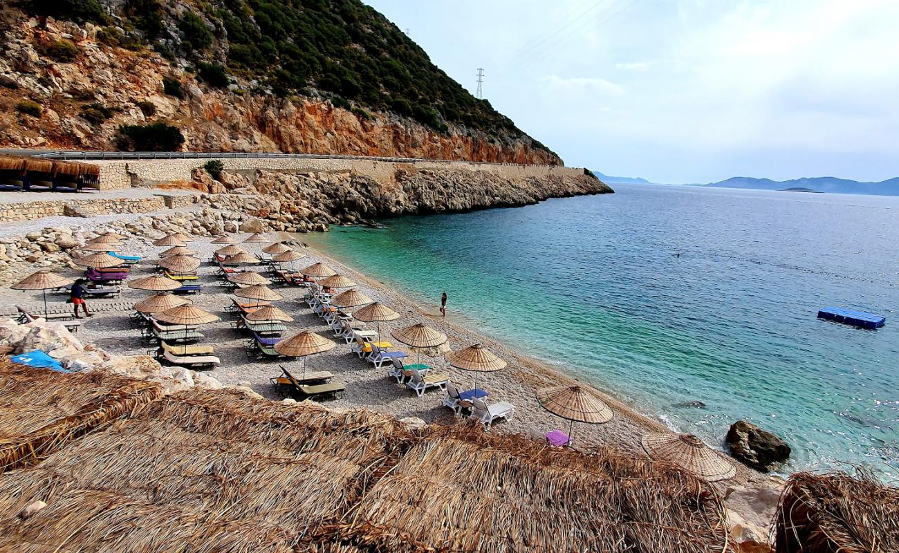 Photo de Seyrek Beach avec caillou fin clair de surface