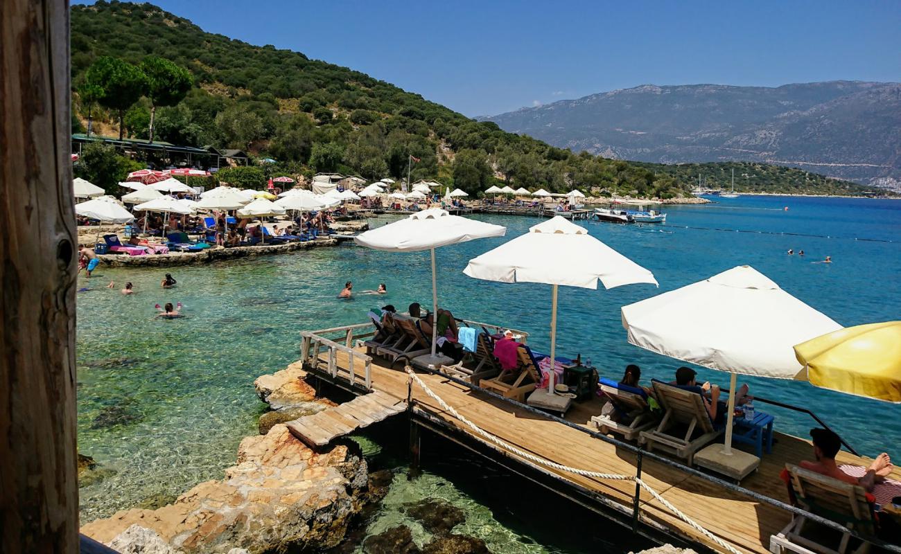 Photo de Bilal's Beach avec caillou fin clair de surface