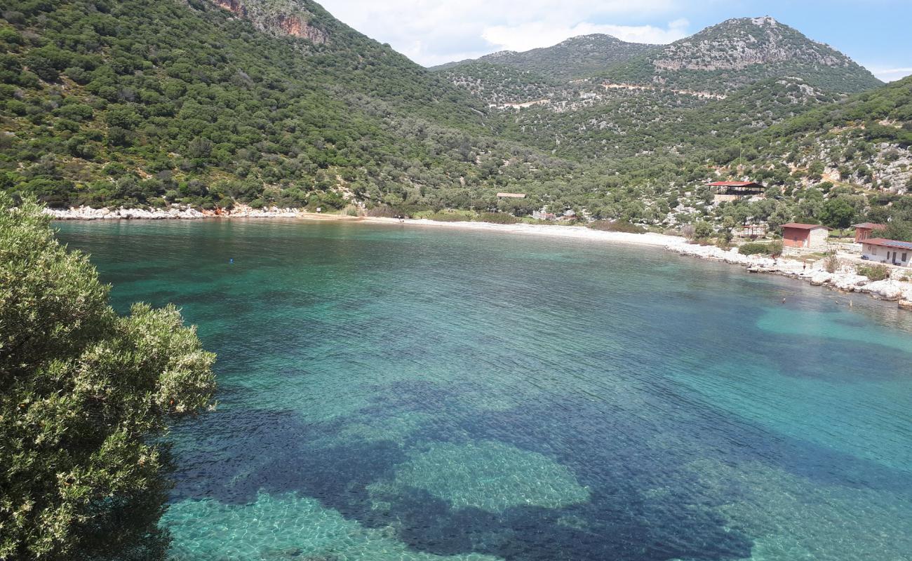 Photo de Inonu bay beach II avec caillou brun de surface