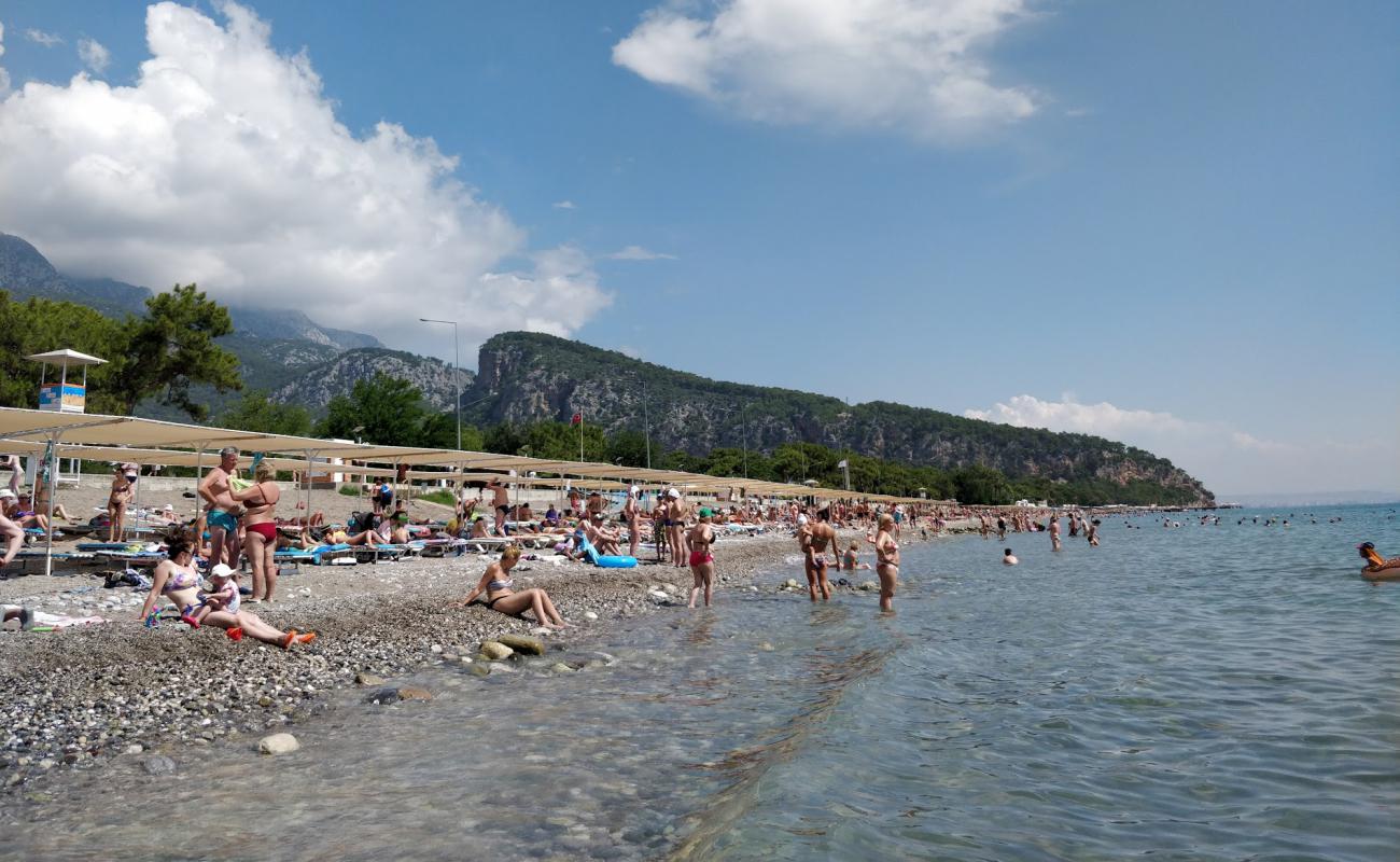 Photo de Beldibi-Plage Turquoise avec caillou gris de surface