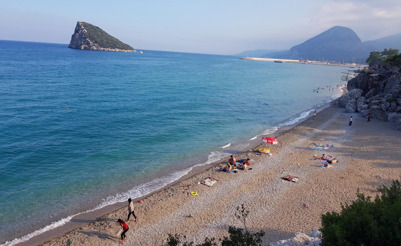 Photo de Topcam Beach avec caillou fin clair de surface