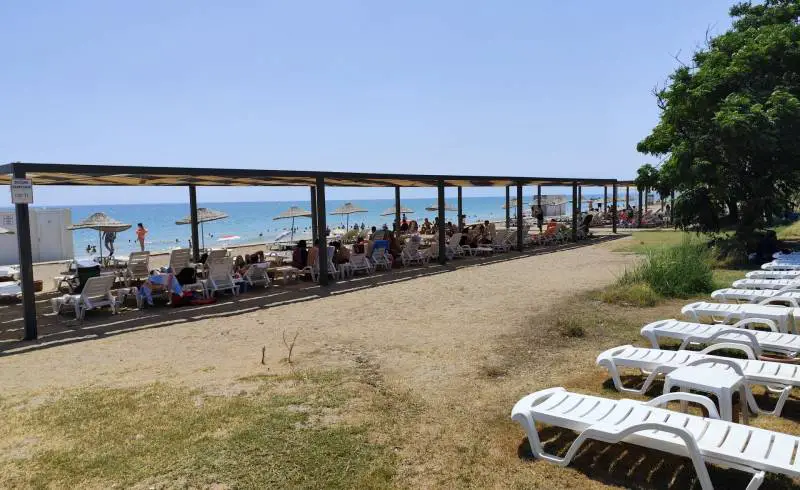 Photo de Belek Public beach avec sable brun de surface