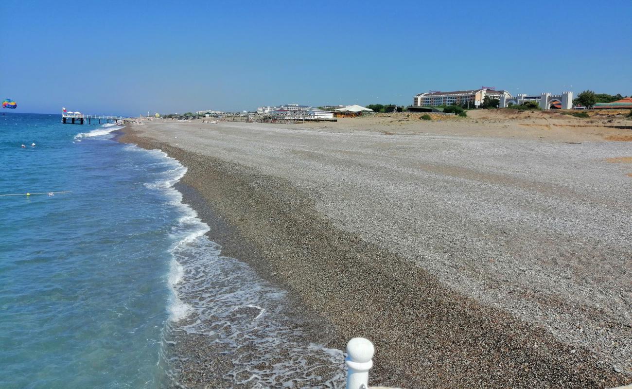 Photo de Sea Garden beach avec sable noir avec caillou de surface