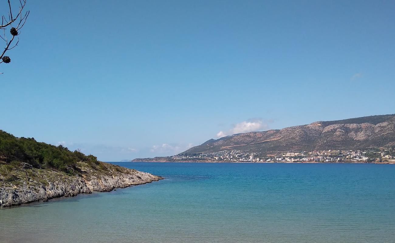 Photo de Incekum beach II avec sable beige de surface