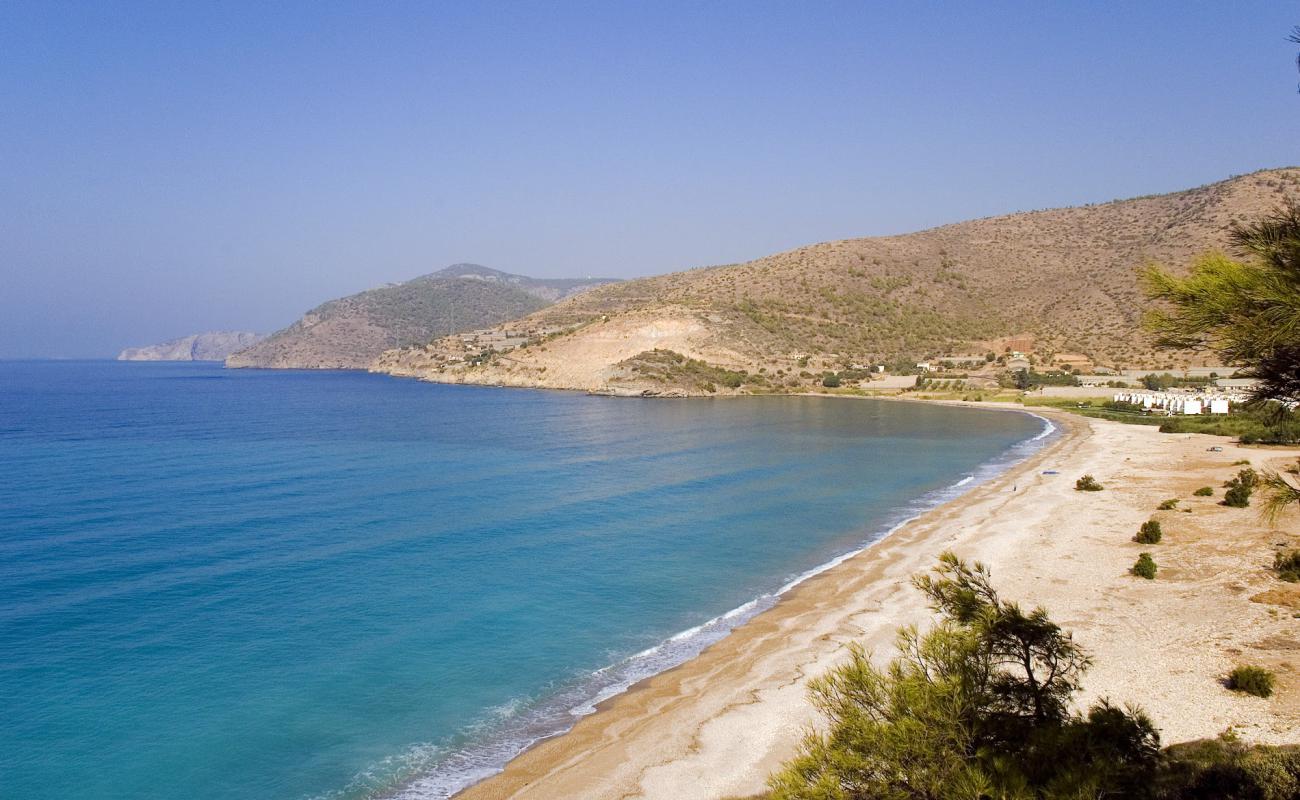Photo de Sipahili beach avec sable beige & galets de surface