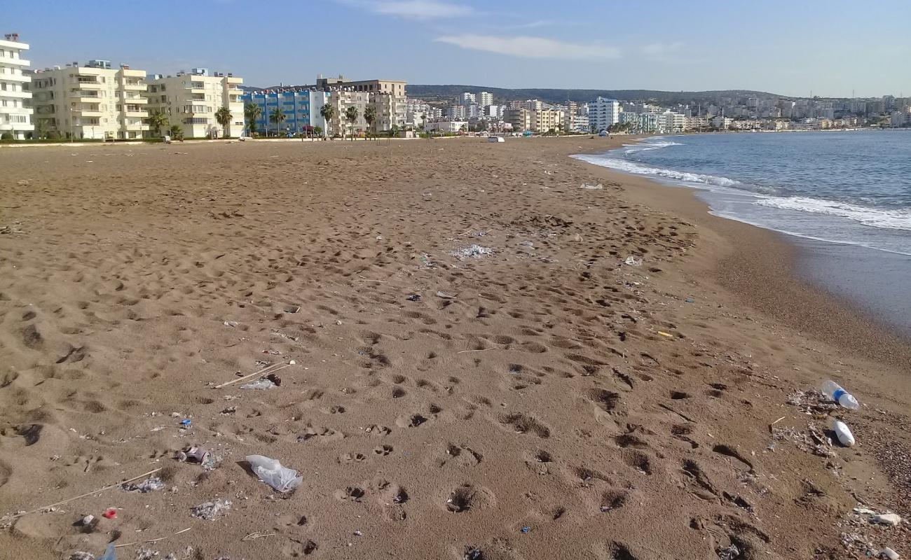 Photo de Susanoglu beach avec sable beige de surface