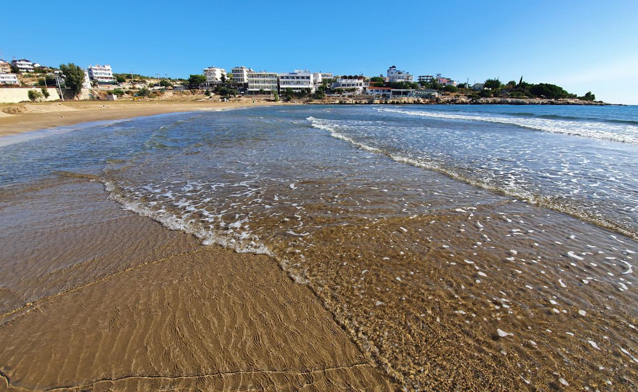 Photo de Akkum beach avec sable beige de surface