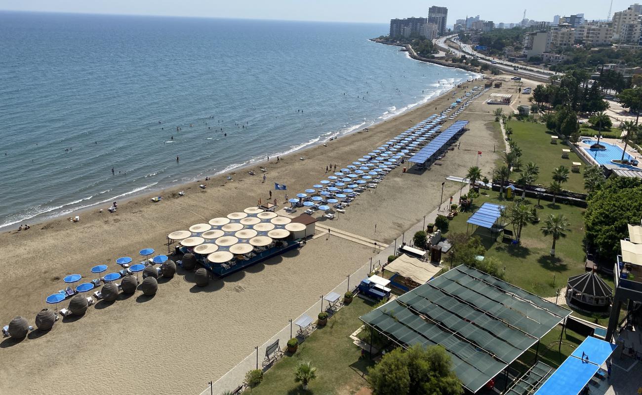 Photo de Kumkuyu beach avec sable beige fin de surface