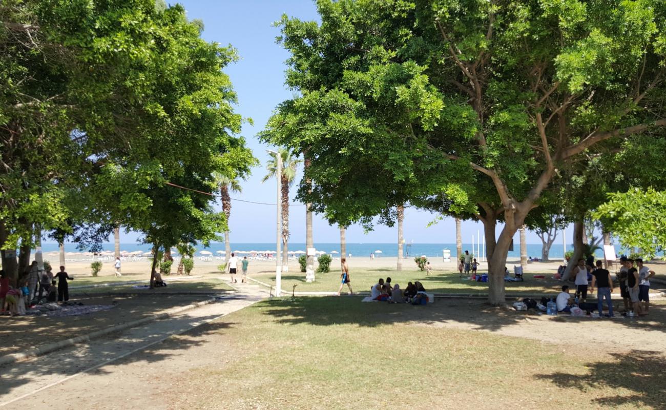 Photo de Karaagac beach avec sable lumineux de surface