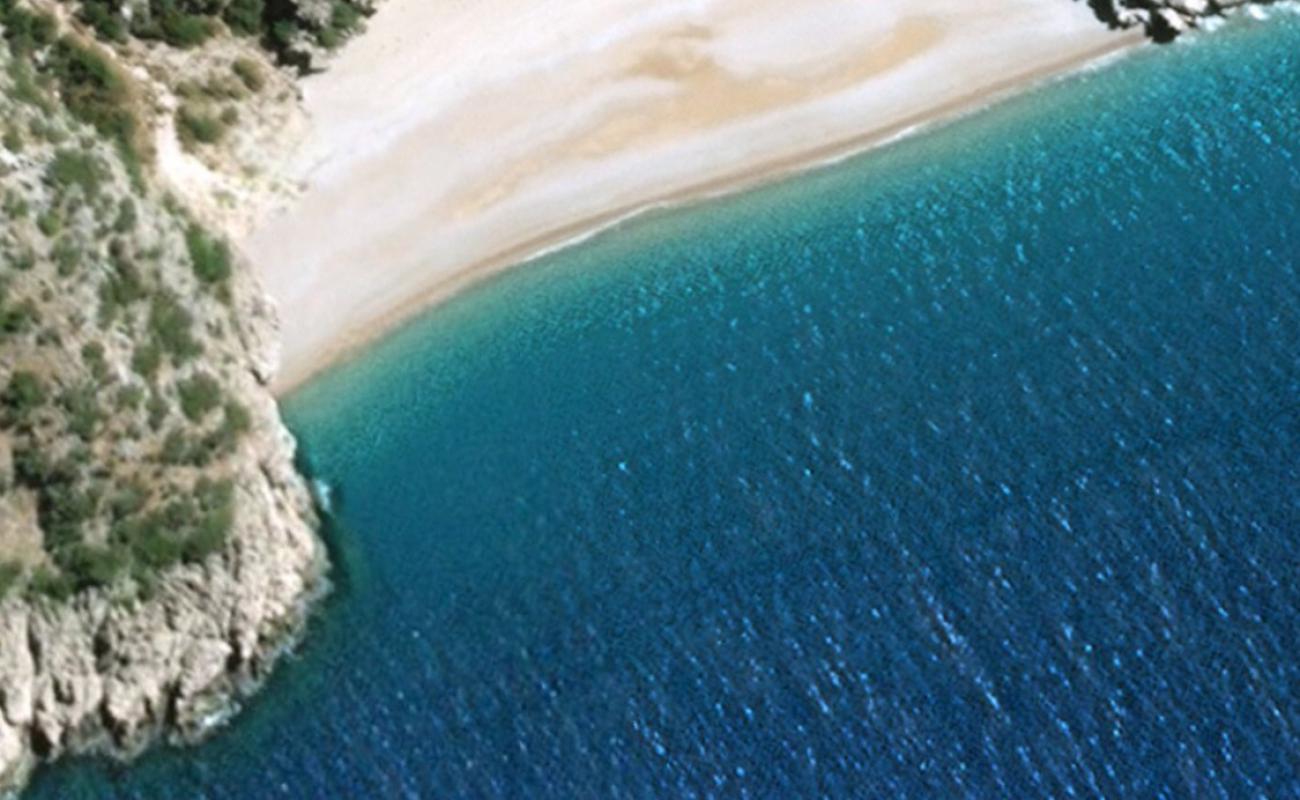 Photo de Humeyra beach avec sable lumineux de surface