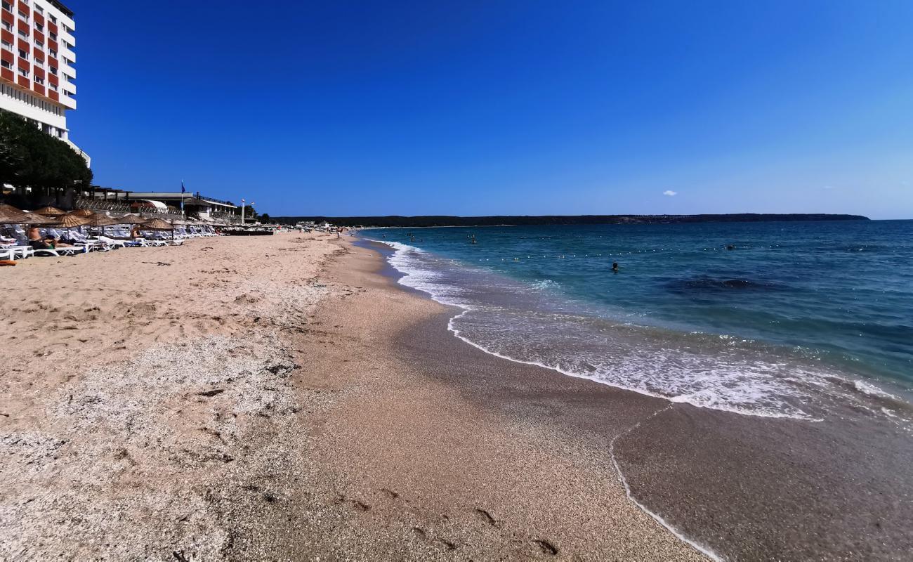 Photo de Igneada beach avec petits galets beige de surface