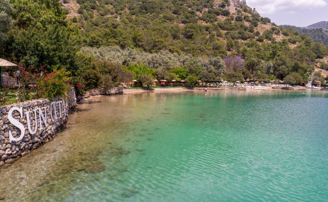 Photo de Suncity Beach avec sable beige de surface