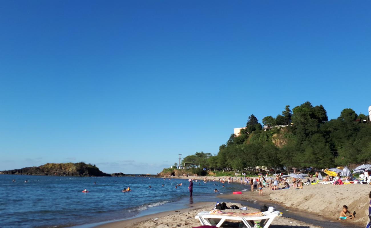 Photo de Tirebolu Beach avec sable beige de surface