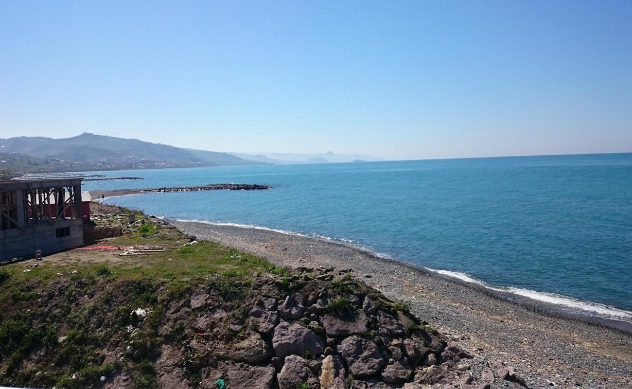 Photo de Asarkaya Beach avec caillou fin gris de surface