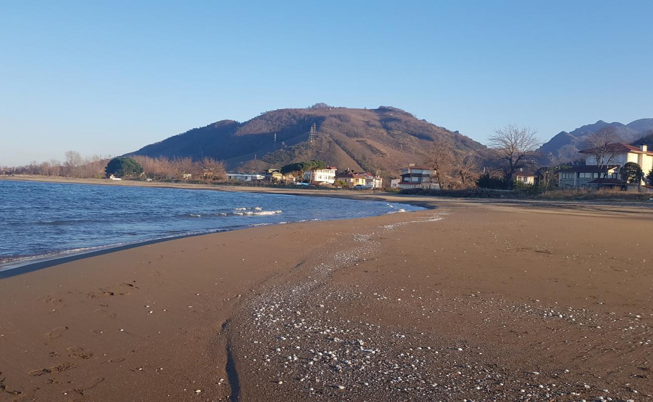 Photo de Gulyali Beach avec sable beige de surface