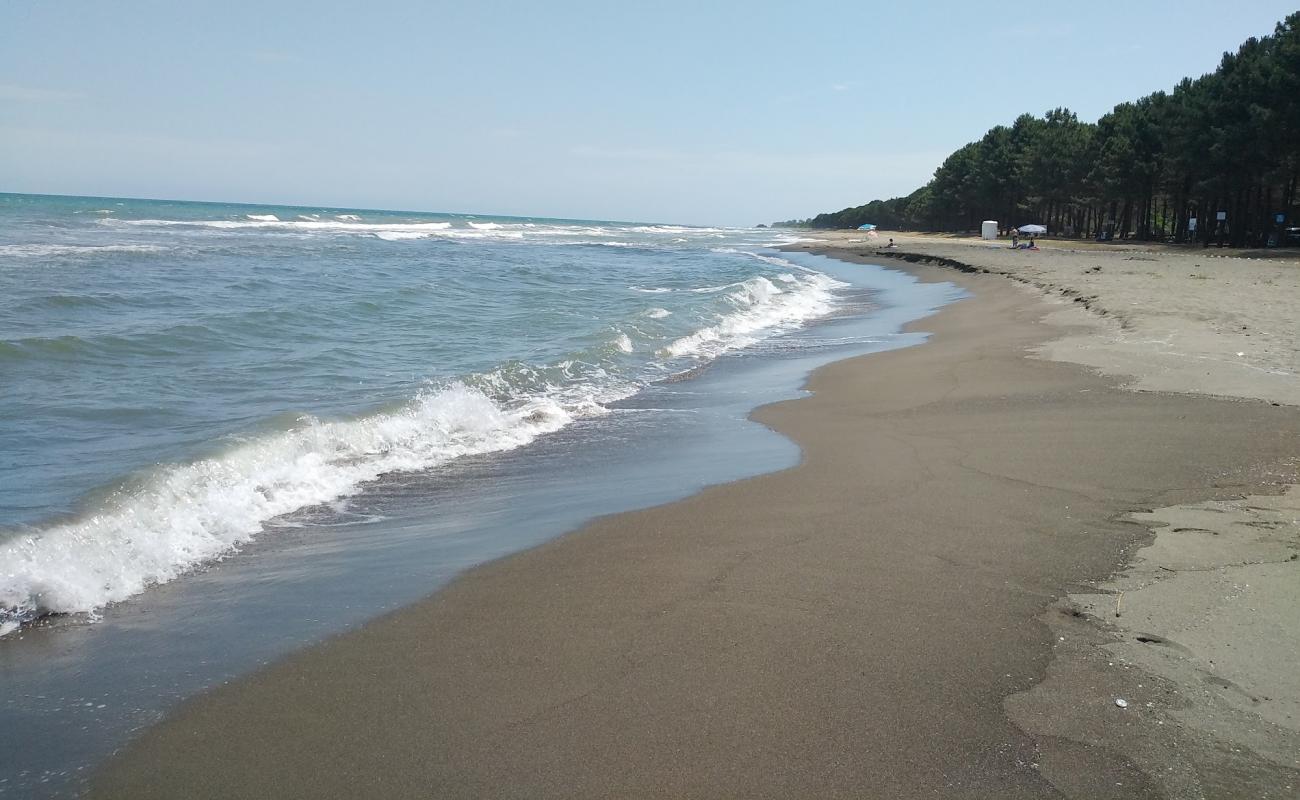 Photo de Yunus Beach avec sable gris de surface
