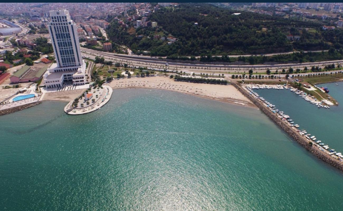 Photo de Fener Plaji avec sable lumineux de surface