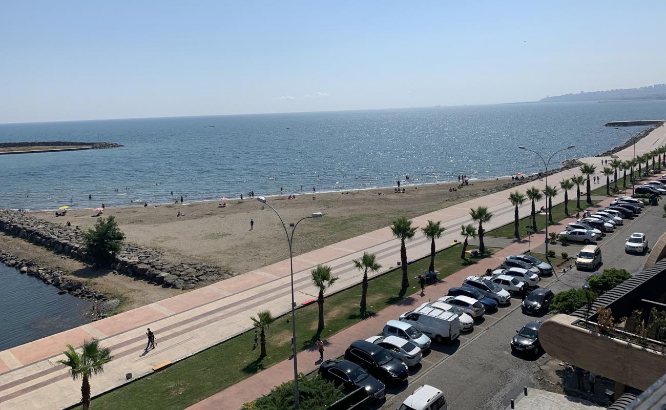 Photo de Kurupelit Sahil avec sable gris de surface