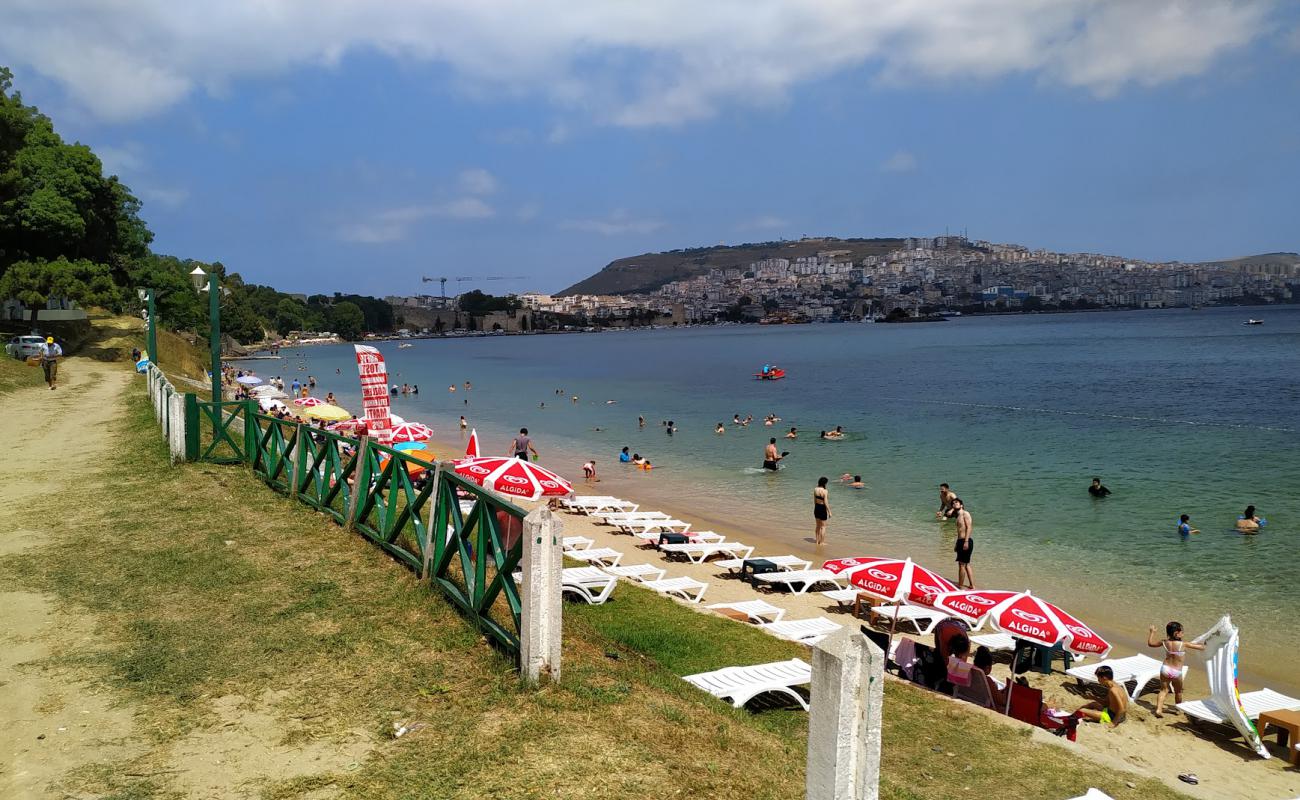 Photo de Sinop Plaji avec sable beige de surface