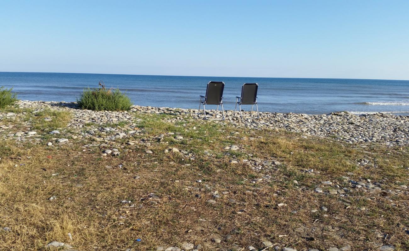 Photo de Agacli Beach avec sable gris de surface