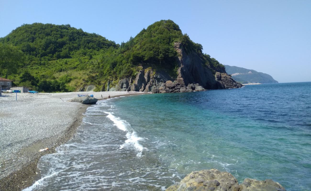 Photo de Lucky Coast Beach avec galets gris de surface