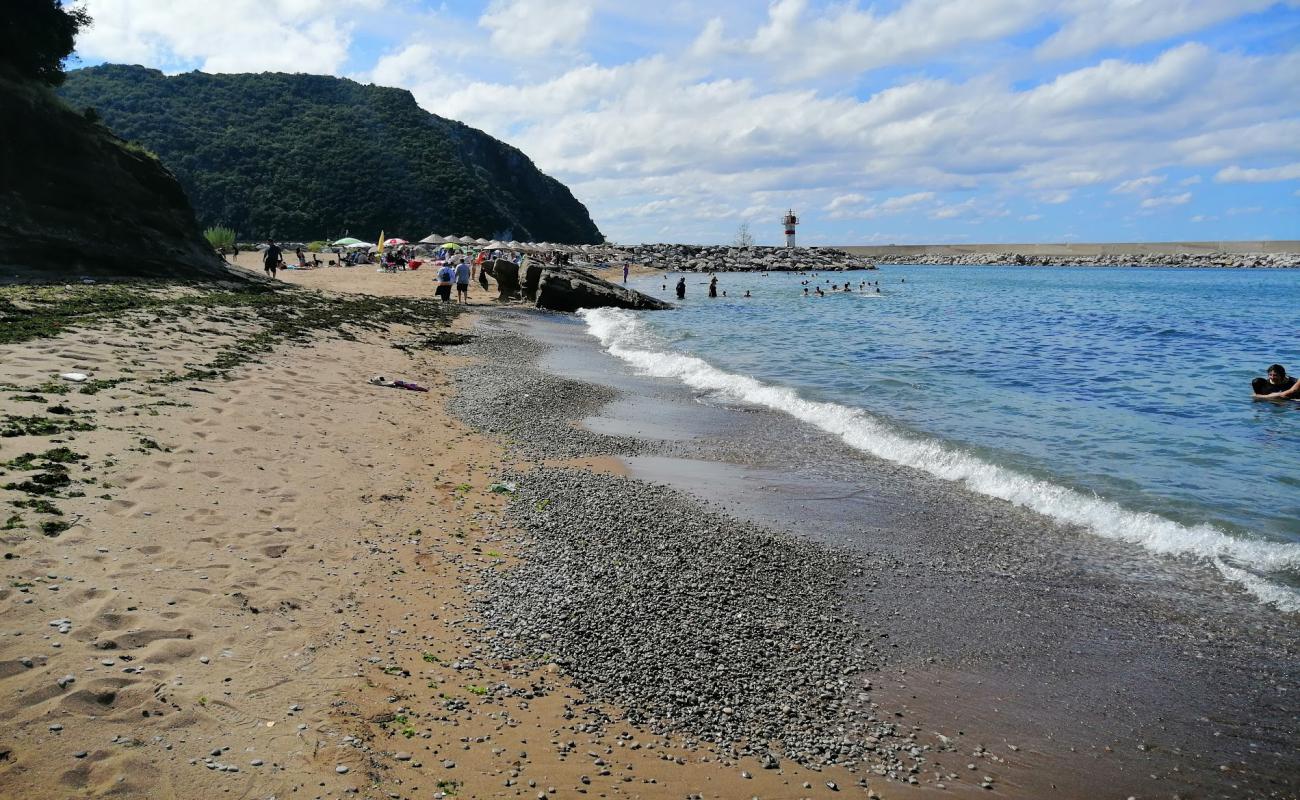 Photo de Tarlaagzi Beach avec sable beige de surface