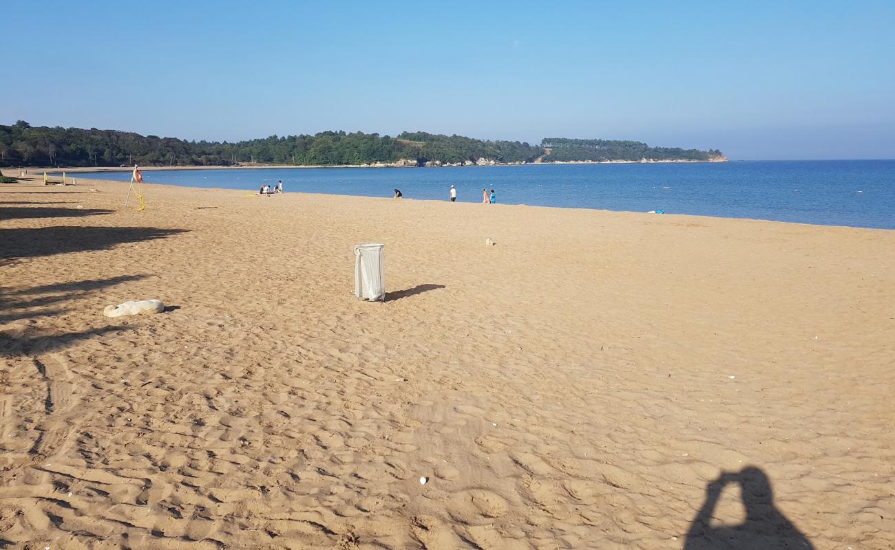 Photo de Kumcagiz Halk Plaji avec sable beige de surface